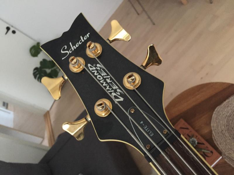 Schecter Diamond Series Elite 4 Elektriske Basser 4 Strenget Soundtrade